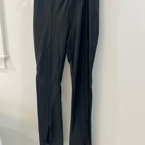 Commando Black Faux Leather Pants